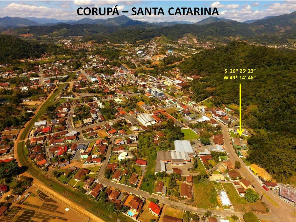 Hotel Pousada Eco Corupá Esterno foto